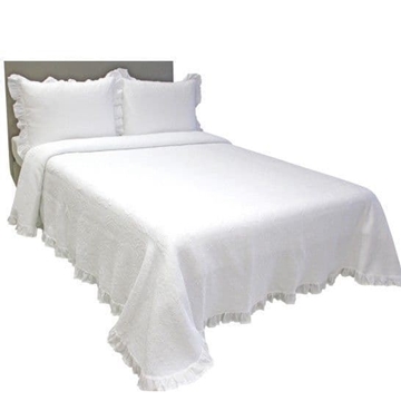 Colcha Lyon + volante blanco - Imagen 1