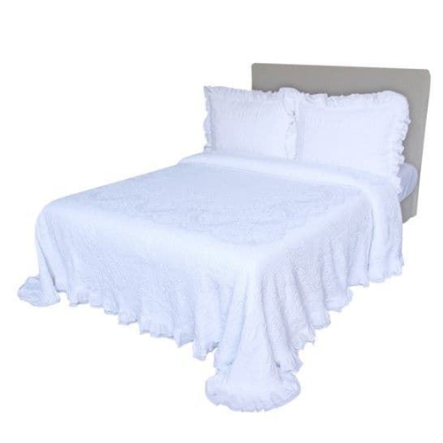 Colcha Victoria blanco - Imagen 1