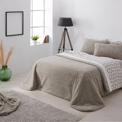 Edredón Sherpa Burrito Blanco - Imagen 1