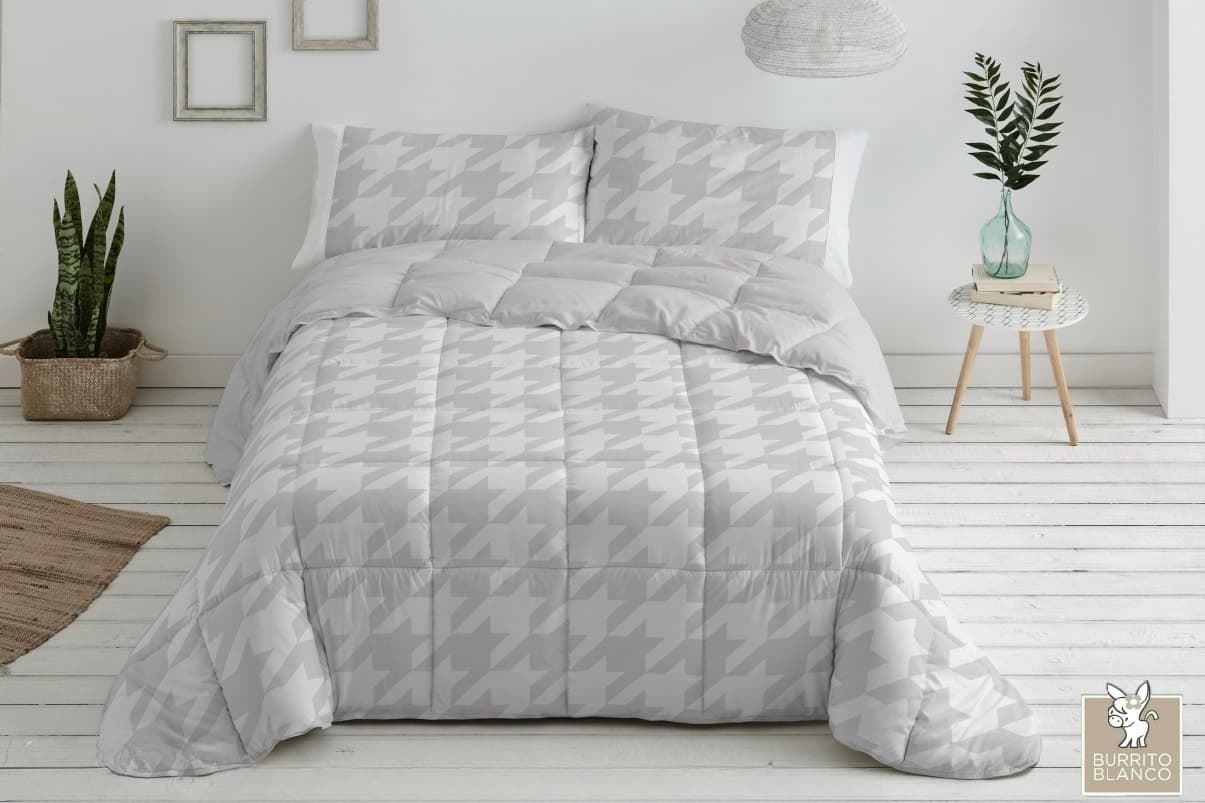 Funda Nórdica Burrito Blanco - Imagen 1