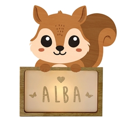 Lámpara Ardilla Personalizable - Imagen 1