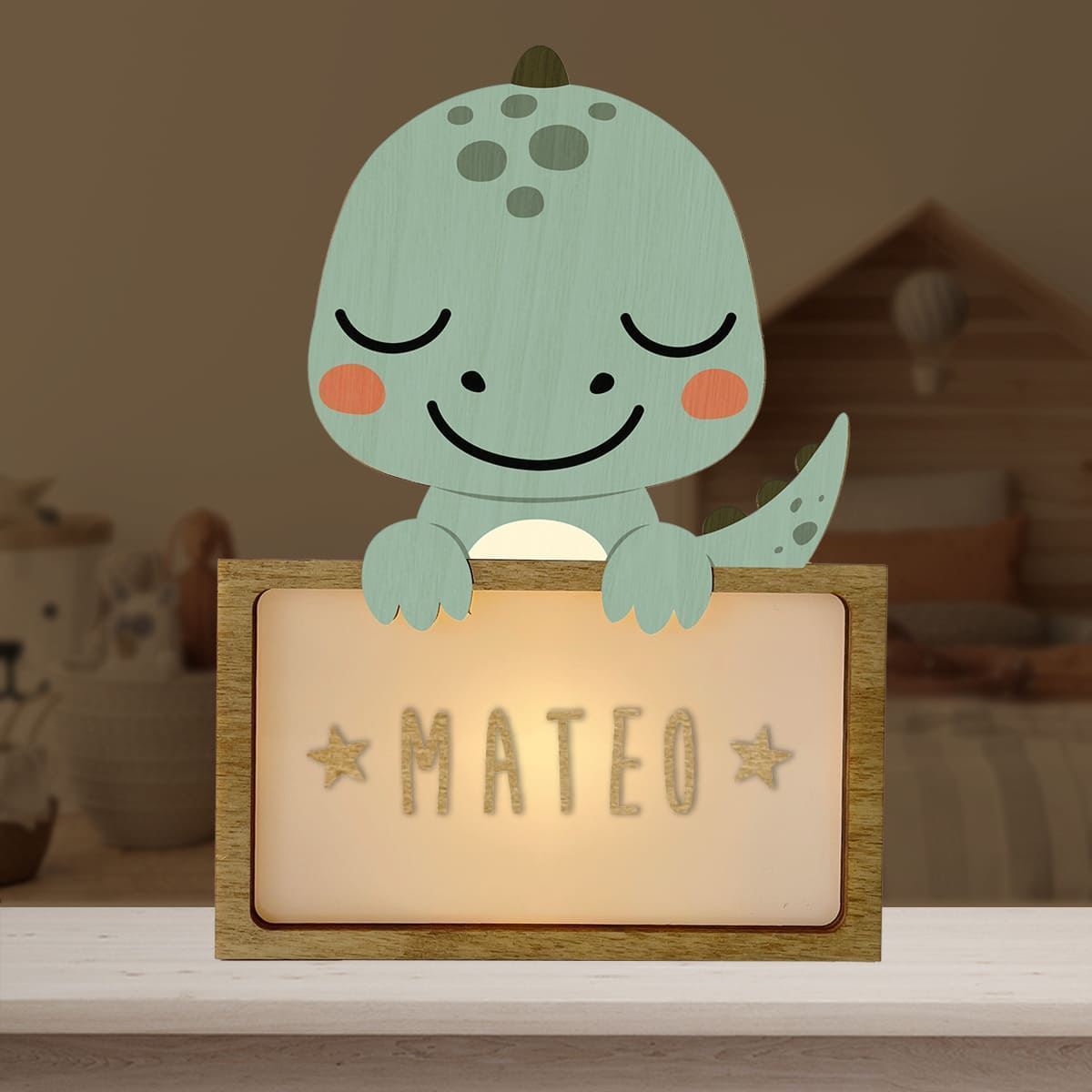 Lámpara Dinosaurio Personalizable - Imagen 3