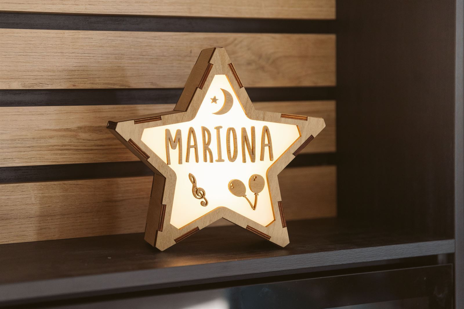 Lámpara Estrella Personalizable - Imagen 2