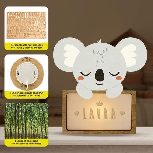 Lámpara Koala Personalizable - Imagen 2