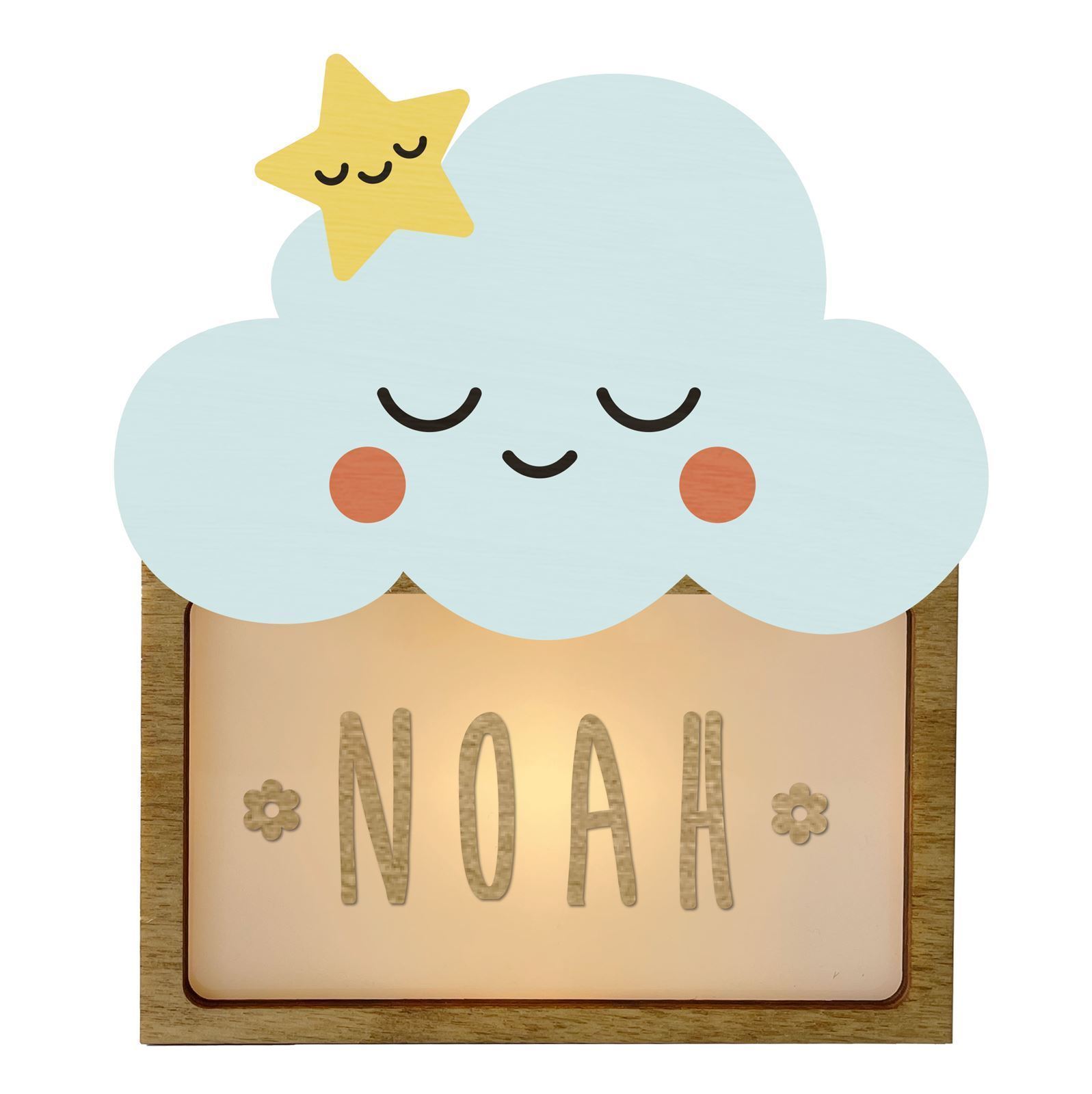 Lámpara Nube Personalizable - Imagen 1