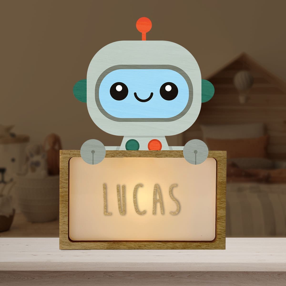 Lámpara Robot Personalizable - Imagen 3