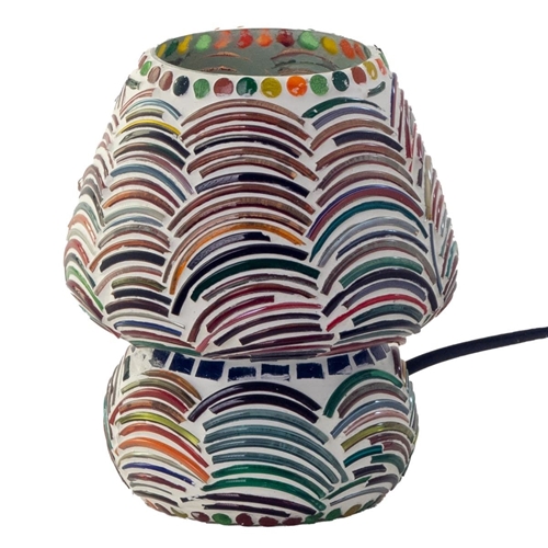 Lámpara seta mosaico - Imagen 1