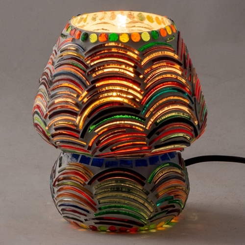 Lámpara seta mosaico - Imagen 2