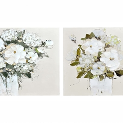 Lienzo flores set 2 - Imagen 1