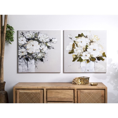 Lienzo flores set 2 - Imagen 2