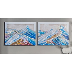 Lienzo montañas set 2 - Imagen 2