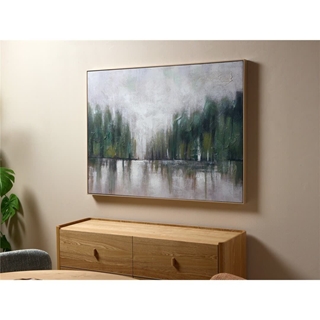 LIENZO ORILLA RÍO - Imagen 2