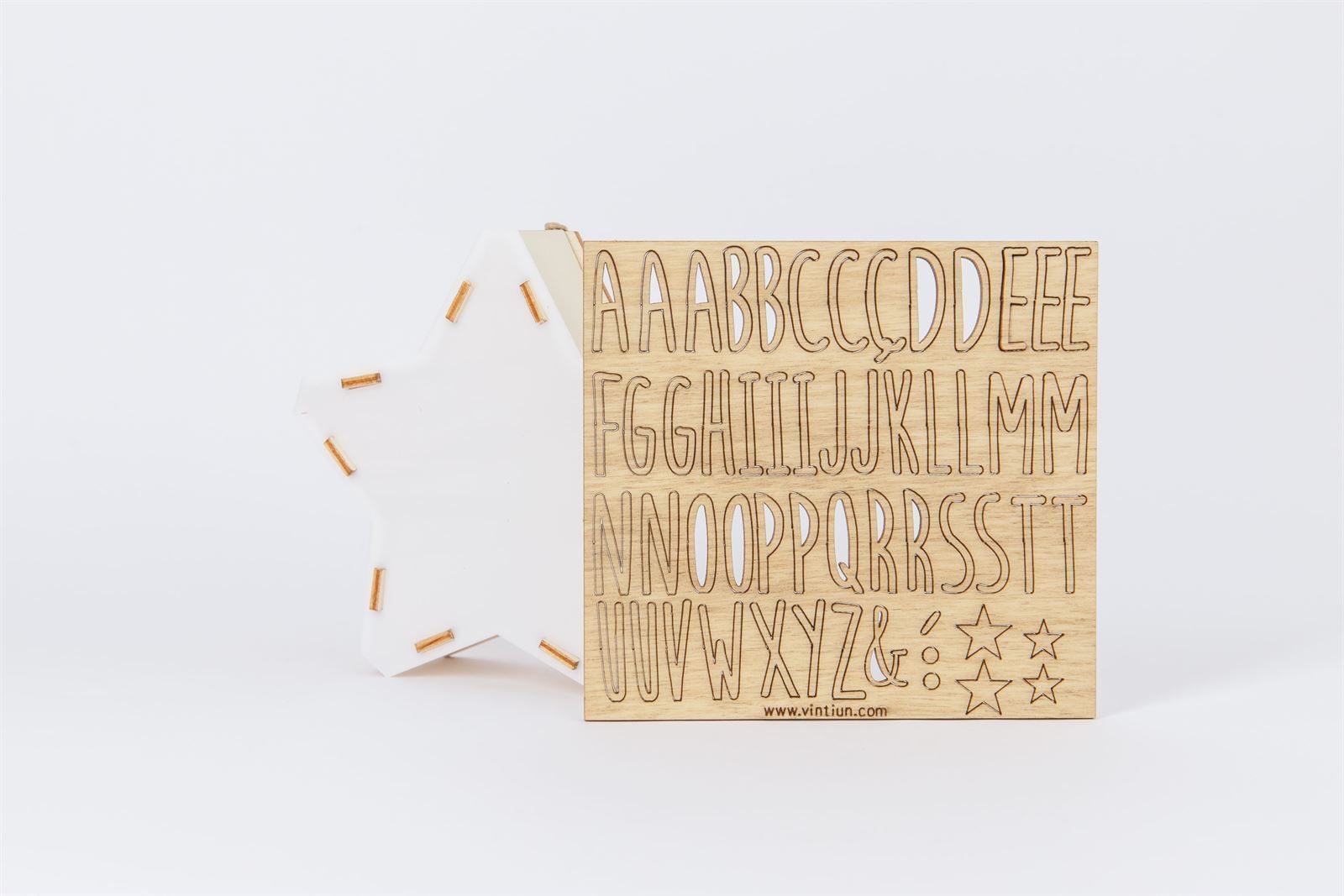 Mini Lámpara Estrella Personalizable - Imagen 3