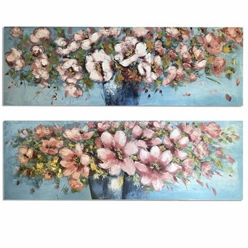 Oleo flores set 2 - Imagen 1