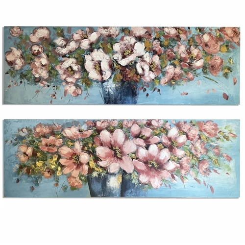 Oleo flores set 2 - Imagen 1