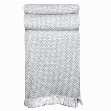 Plaid marina gris - Imagen 1