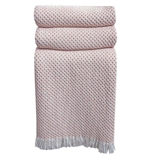 Plaid marina rosa - Imagen 1