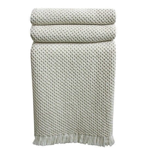 Plaid marina verde seco - Imagen 1