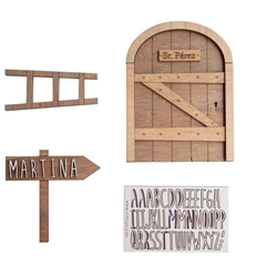 Puerta Ratoncito Pérez personalizable - Imagen 1