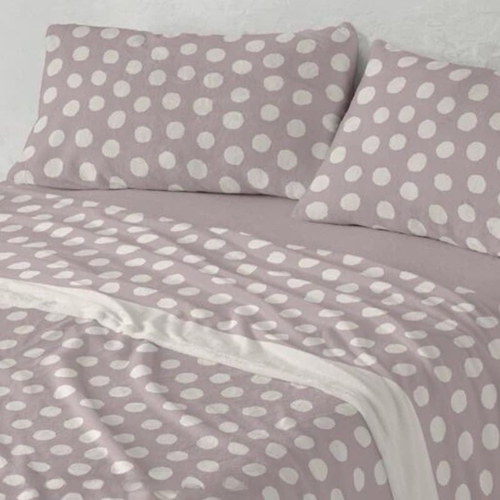 Sábanas de Coralina Burrito Blanco – Diseño Lunares - Imagen 2