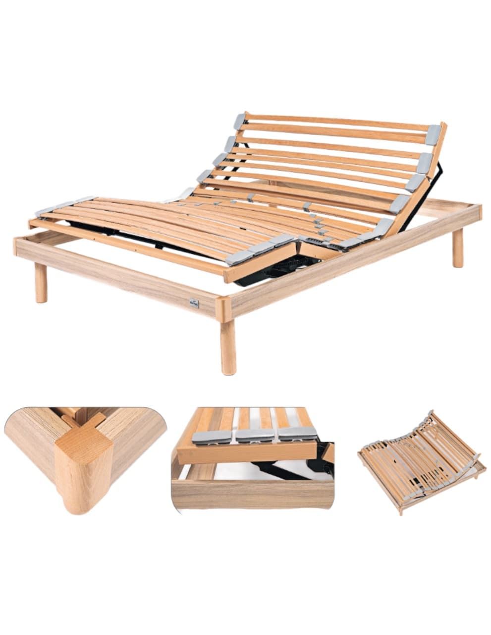 Somier articulado de madera - Imagen 1